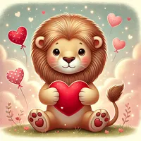 The Loving Lion