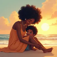 Beach Cuddles