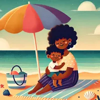 Beach Cuddles
