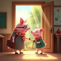Pig's New Teacher