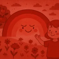 The Red Apple Tree