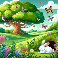 The Resting Rabbit