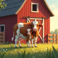 Cuddly Cow