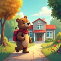 Beau The Bear Goes to School
