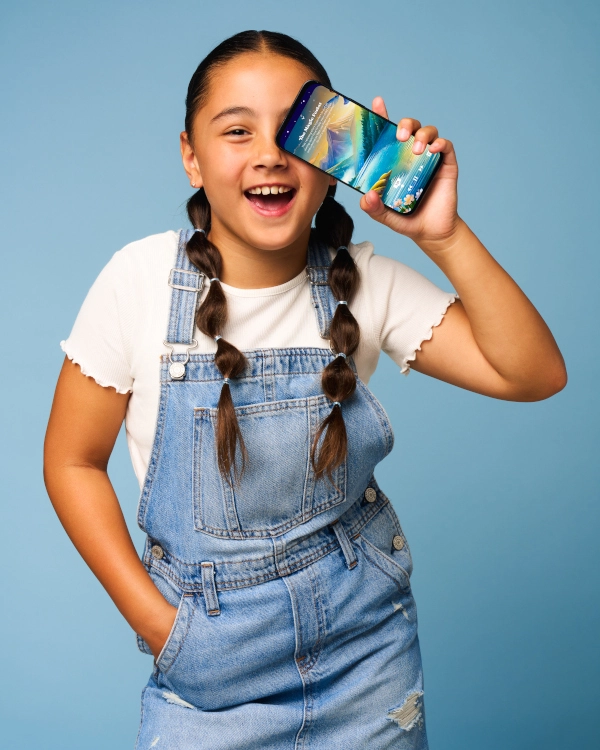 Child in a calm, peaceful moment
